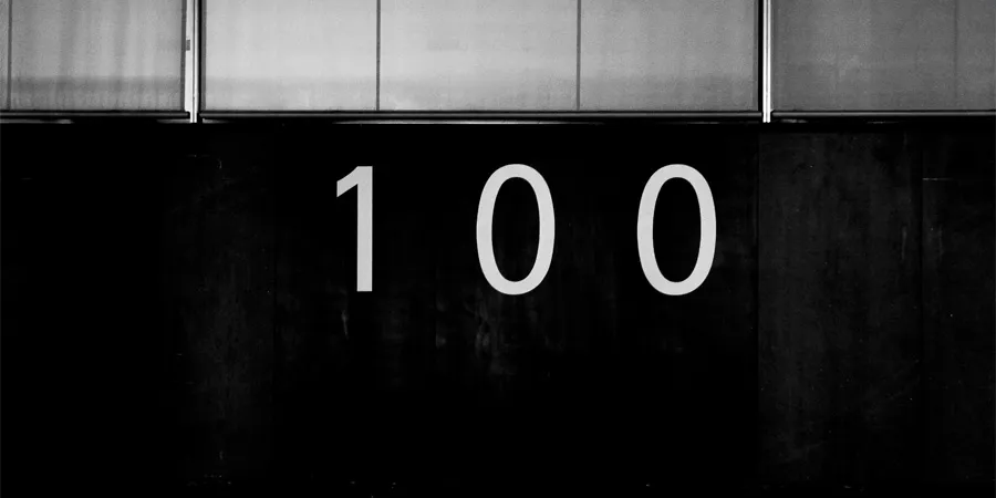 100点