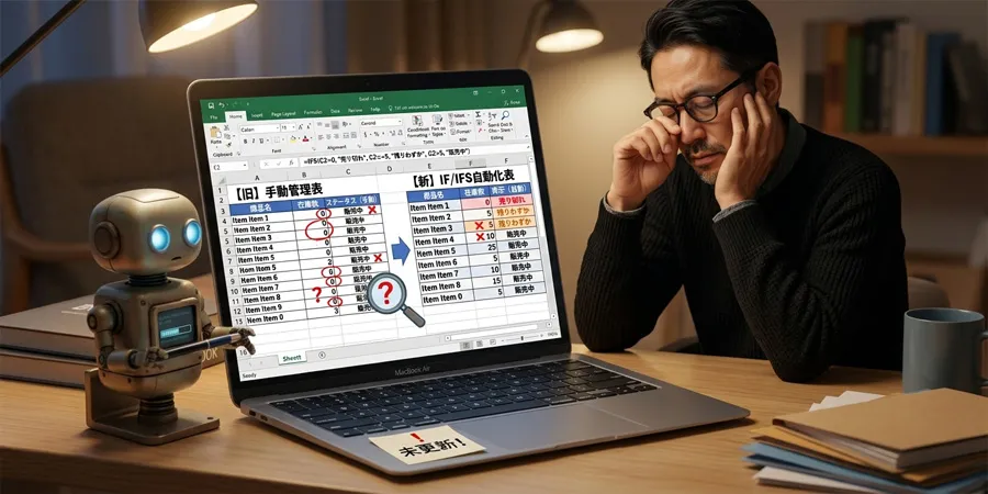 人間の手作業の限界と「うっかり」の瞬間