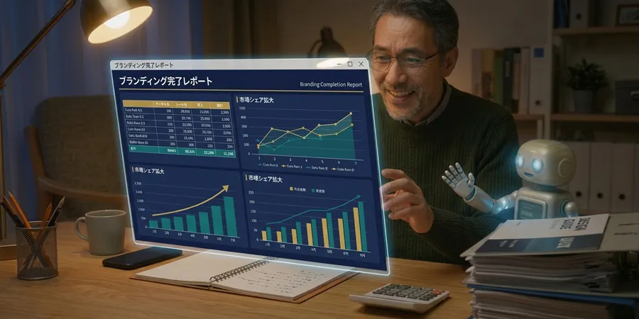 新しいエクセルデータが完成！