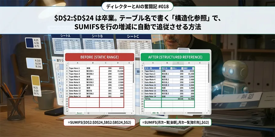 ディレクターとAIの奮闘記 #018